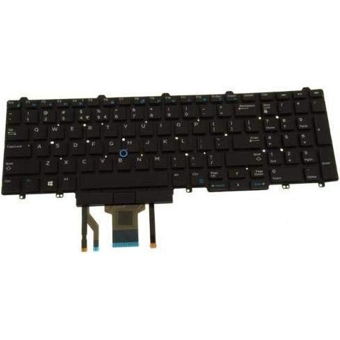 Dell Keyboard (US), Notebook Ersatzteile, Schwarz