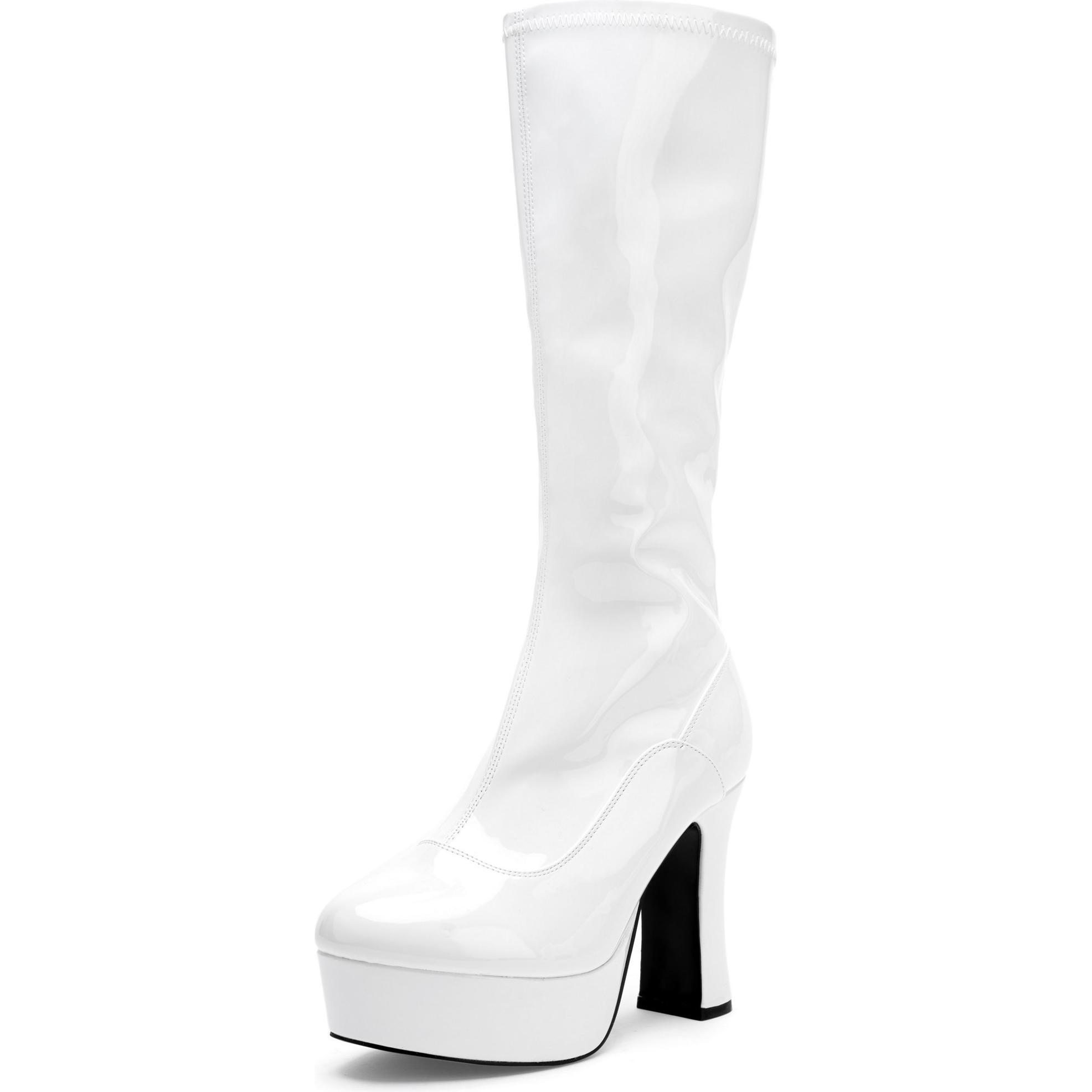 Thumbnail - Pleaser Plateau Stiefel mit Reissverschluss - Kostümschuhe