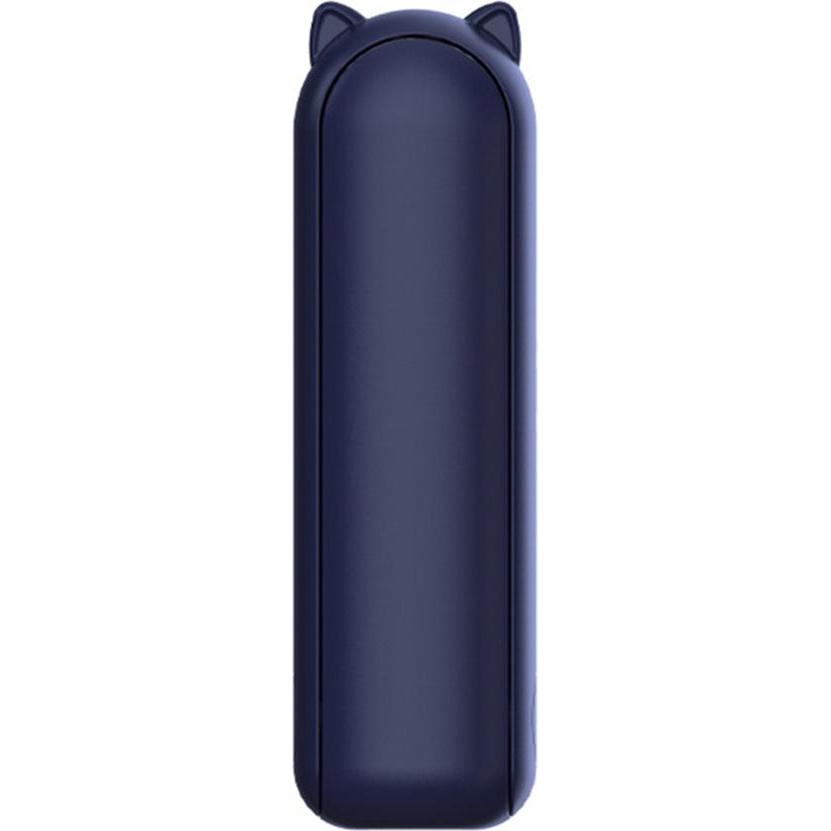 Techsuit - Mini Portable Hand Fan (HZ001) - 2000mAH, USB Rechargeable, 3 Speeds Adjustable - Blue, Ventilatore, Blu