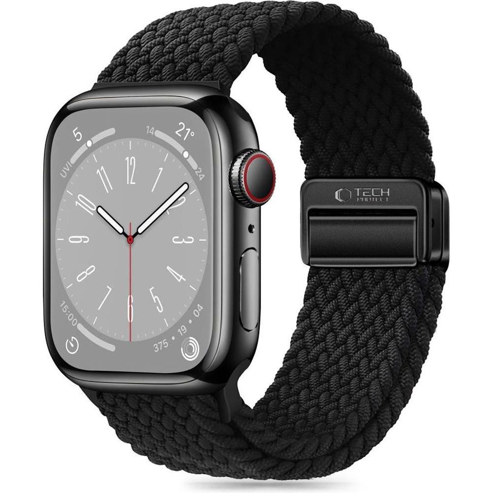 Tech-Protect Niemand, Smartwatch-accessoires, Zwart