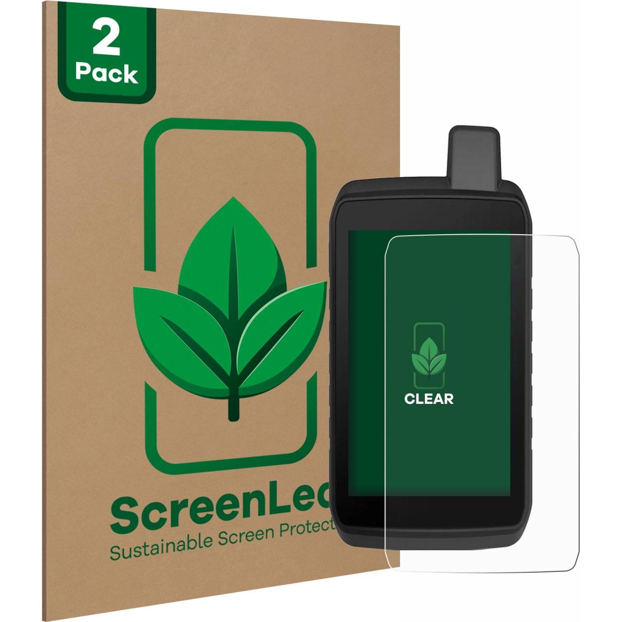 ScreenLeaf, Fahrzeug Navigation Zubehör, Schutzfolie nachhaltiger Displayschutz Display Schutz Folie Klar Transparent