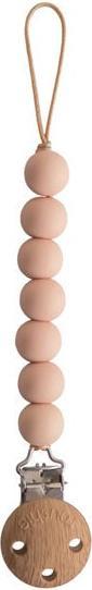 Actual product image Mushie Halo pacifier chain