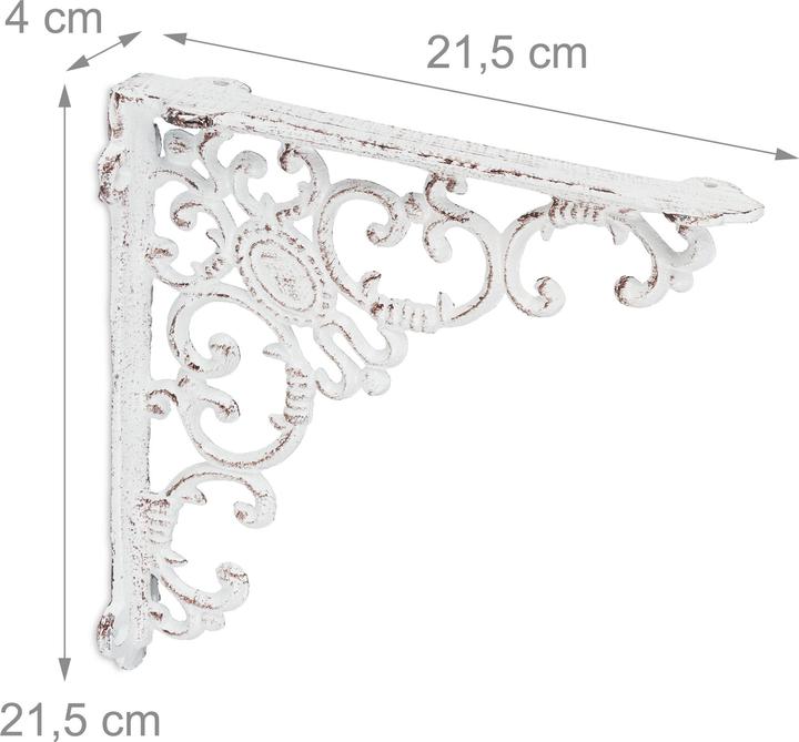 Actual product image Relaxdays 2x shelf angle