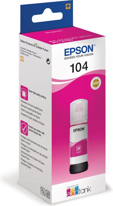 Actual product image Epson 104 (M)