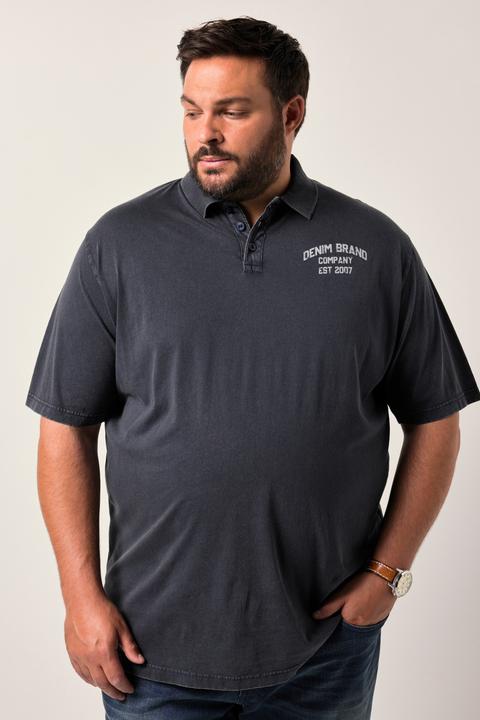 Produktbild Men+ Poloshirt, Halbarm, Brustprint, Vintage Look (5XL)