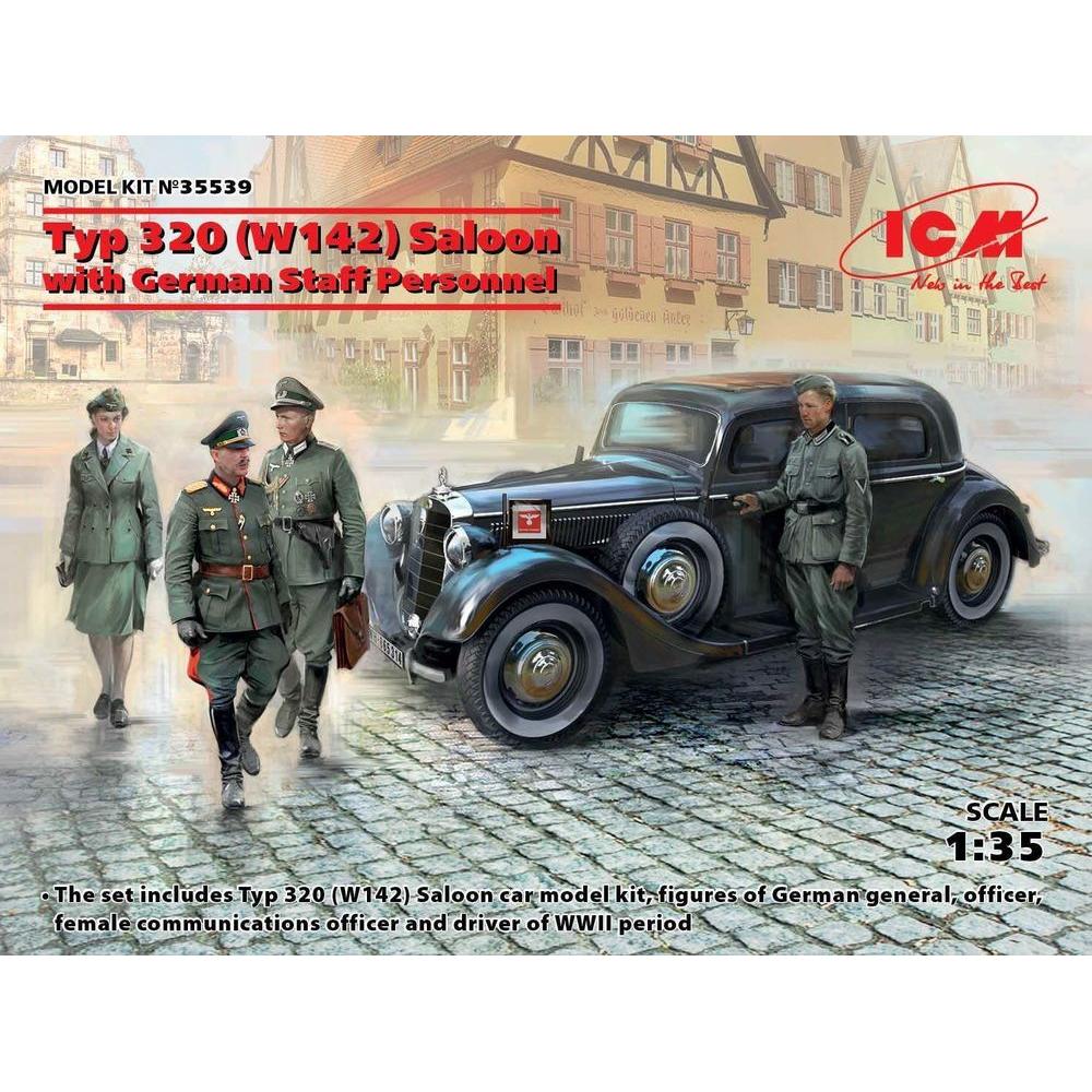 ICM Typ 320 (W142) Saloon with German Staff Personnel, Limited