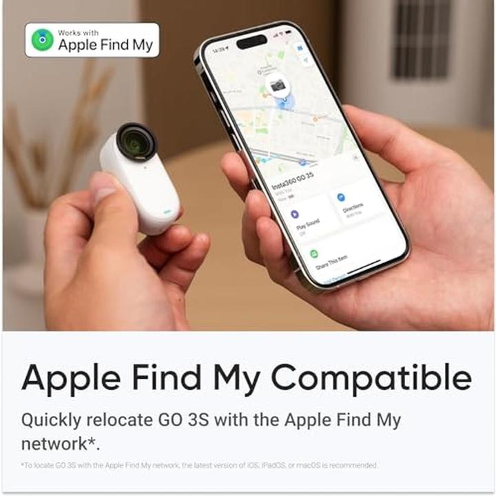 Immagine prodotto Insta360 GO 3S (64 GB) (30p, Bluetooth, WiFi)