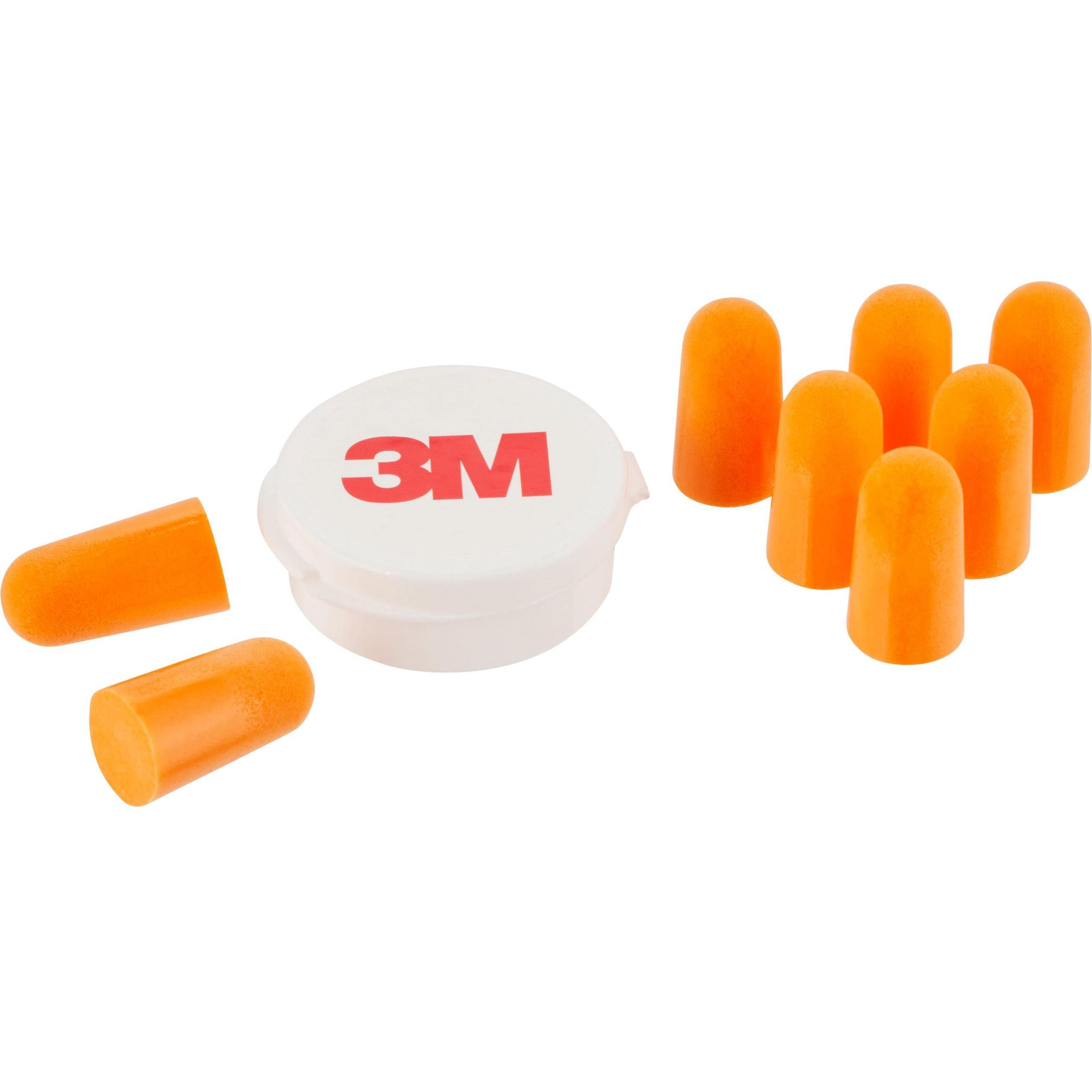 3M, Protezione per l'udito, Tappi di protezione per l'udito, arancione (8 x)