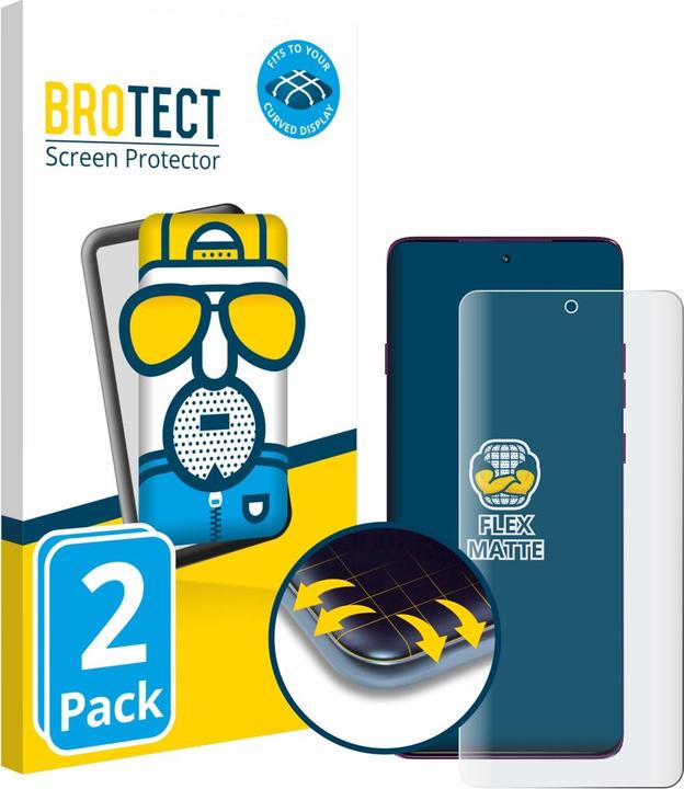 Actual product image BROTECT Full-Screen Protector Matte (2 pcs., Motorola Edge 60 Pro)
