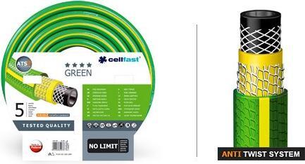 Produktbild Cellfast Green ATS2 GARDEN HOSE SIZE: 1/2 "LENGTH: 50m (50 m, 12.50 mm)