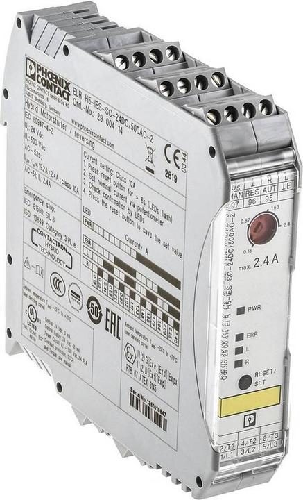 Produktbild Phoenix Contact Motorstarter Contactron 4in1 24Vdc 2A