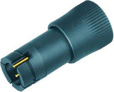 Actual product image Schubiger Series 719 3 pole male connector