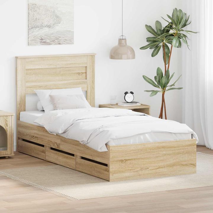 Produktbild vidaXL Moderner Bettrahmen (100 x 200 cm)