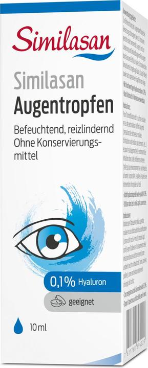 Actual product image Similasan 0.1 % hyaluron (10 ml)