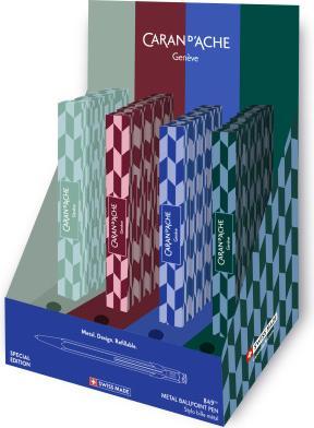 Caran d'Ache CARAN D'A Kugelschreiber 849 Mosaic PNM849602 assortiert 20 Stück (20x)