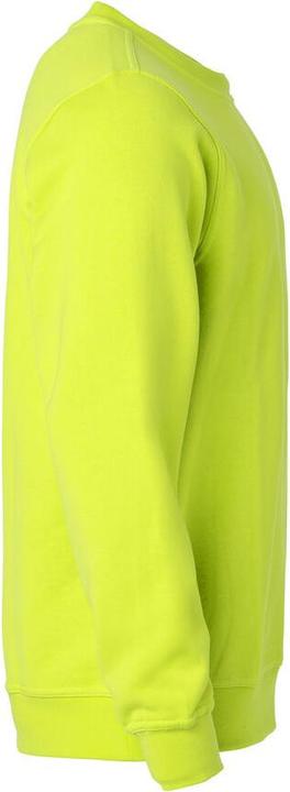 Immagine prodotto Clique Felpa a girocollo Basic 021030, poliestere, cotone, verde avvertimento, XL (XL)