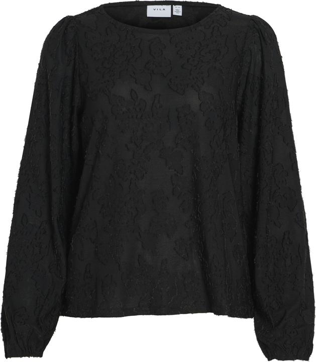 Actual product image Vila Round neck top with long sleeves (L)