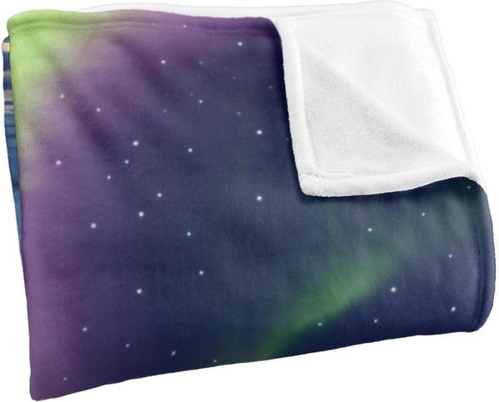 Immagine prodotto JQ Licensing Aurora Borealis Eisbär Decke Seidig Supersoft (152 x 127 cm)