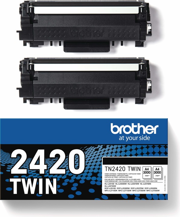 Actual product image Brother TN-2420TWIN (FC)