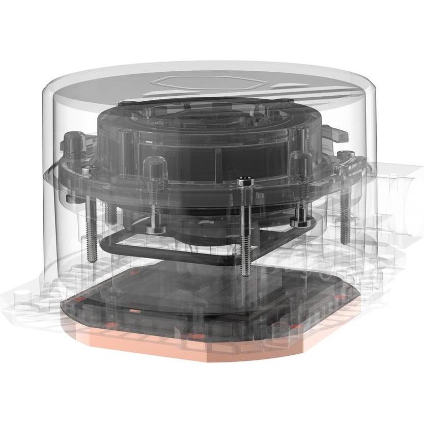 Thumbnail - Cooler Master CooMas MasterLiquid 240L Core ARGB MLW-D24M-A18PZ-R1, CPU Wasserkühler, Schwarz