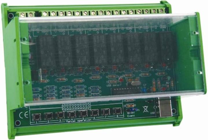 Produktbild Whadda 8-Kanal-USB-Relay-Karte