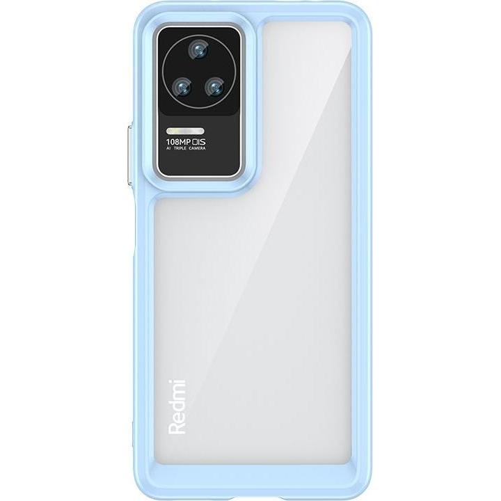 Hurtel Outer Space Case for Xiaomi Poco F4 5G cover with a flexible frame blue (Xiaomi Poco  M4 5G), Smartphone Hülle, B...