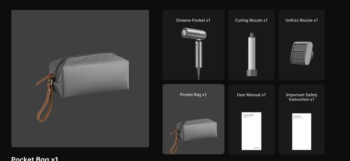 Image du produit Dreame Pocket Pro (1300 W)