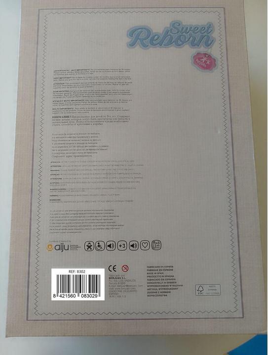 Actual product image Berjuan Reborn dolls 8302-24 50 cm