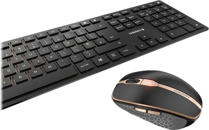 Productafbeelding CHERRY TAS-desktopset DW 9100 SLIM Draadloze IT-indeling z/b (IT, Draadloze)
