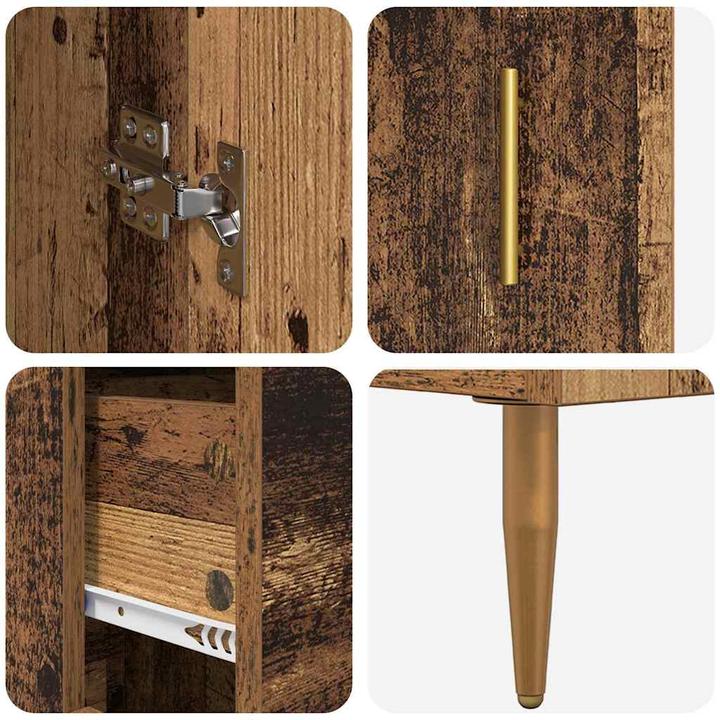 Image du produit vidaXL Highboard (69.50 x 34 x 180 cm)