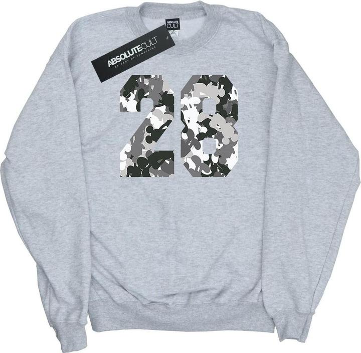 Actual product image Disney Womens/Ladies Mickey Mouse Pattern 28 Sweatshirt (M)