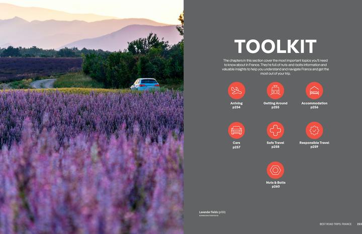 Actual product image Best Road Trips France (English, Anita Isalska, Celeste Brash, Régis St. Louis, Stuart Butler, Tasmin Waby, 2024)