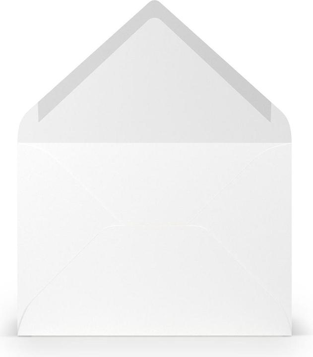 Image du produit Magni 220720509 - Coloretti Enveloppes, 80 g/m², DIN B6, blanc, 5 pièces (B6, 5 x)