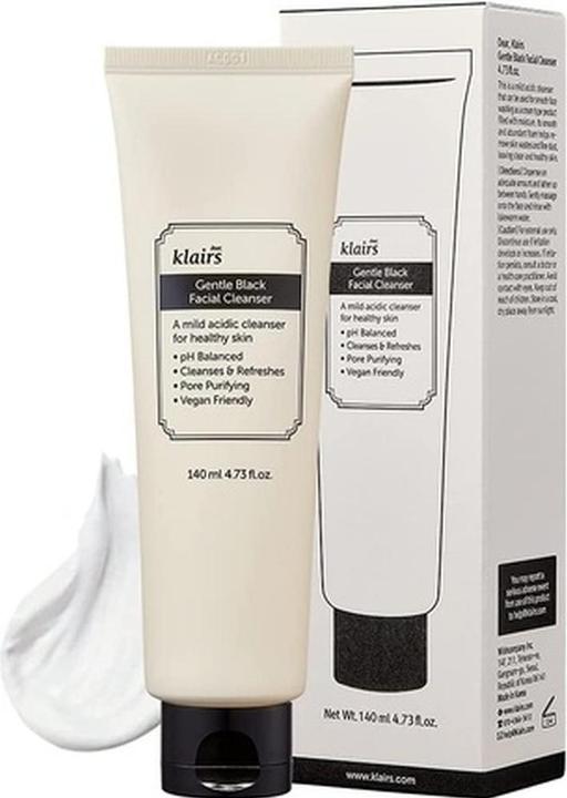 Image du produit Dear Klairs Nettoyant visage noir doux (Lait nettoyant, 140 ml)