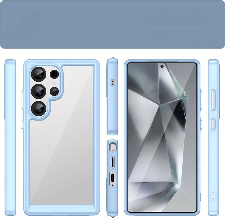 Actual product image Cover-Discount Galaxy S25 Ultra - Schützende Acryl-Handyhülle mit erhöhtem Rand (Samsung Galaxy S25 Ultra)