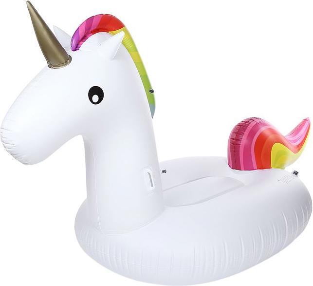 Actual product image MU Classic Inflatable Baby Unicorn Air Mattress