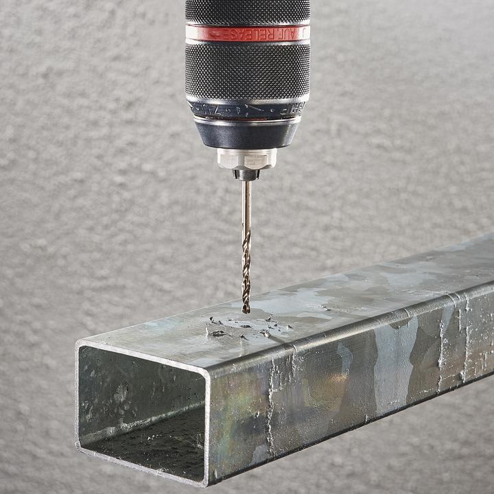 Actual product image wolfcraft 1 metal drill HSS-Co ø4.0x75mm (4 mm)