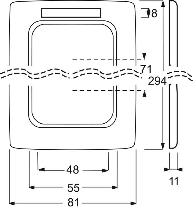 Actual product image Busch-Jaeger Frame