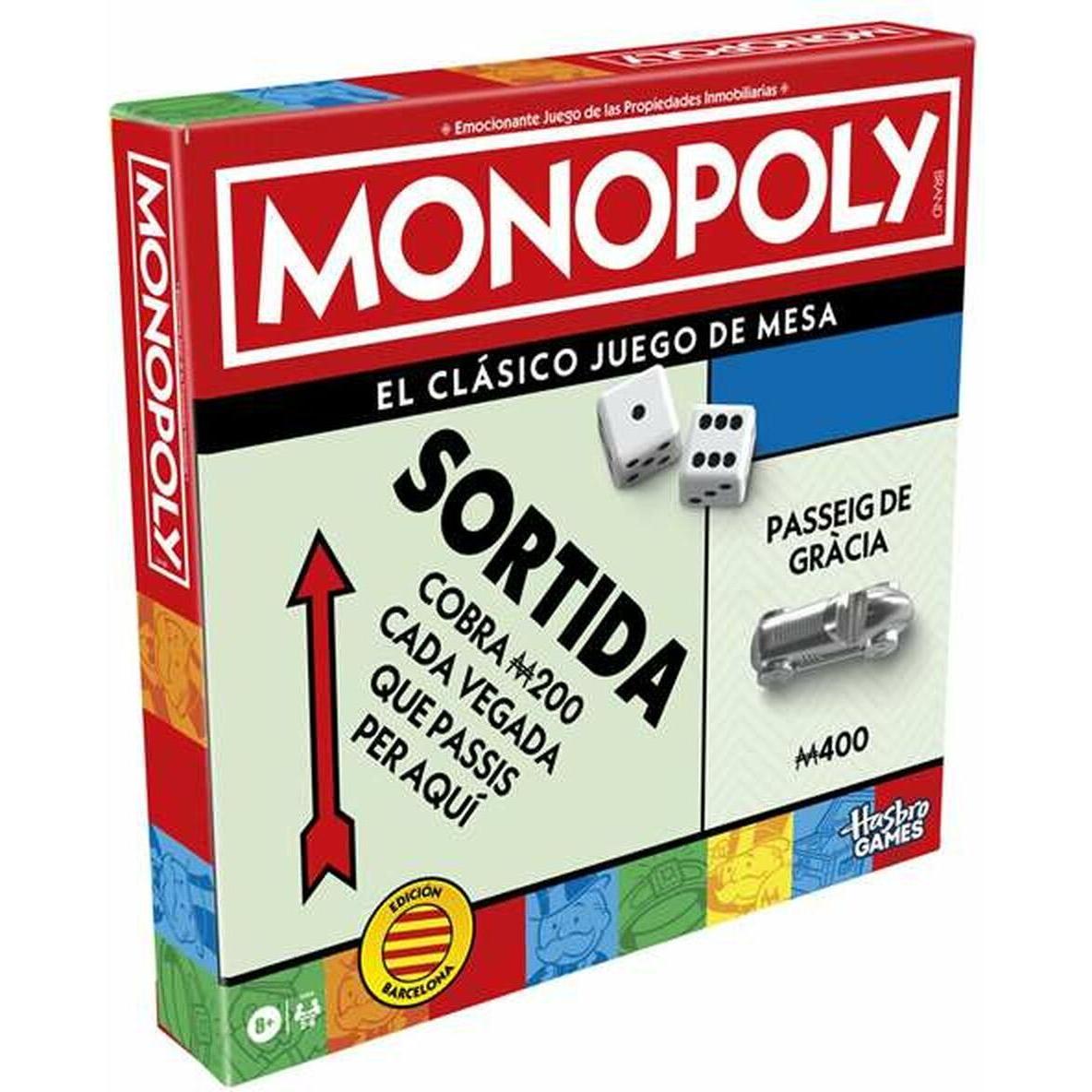 Hasbro Lernspiel Monopoly Barcelona (Spagnolo, 2 - 6 Giocatori)