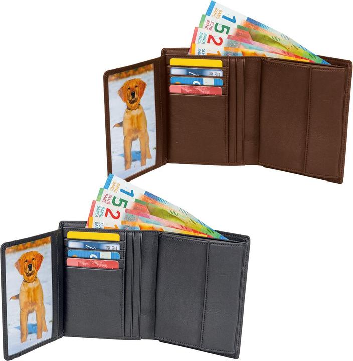 Actual product image Welltravel Leather wallet with RFID protection