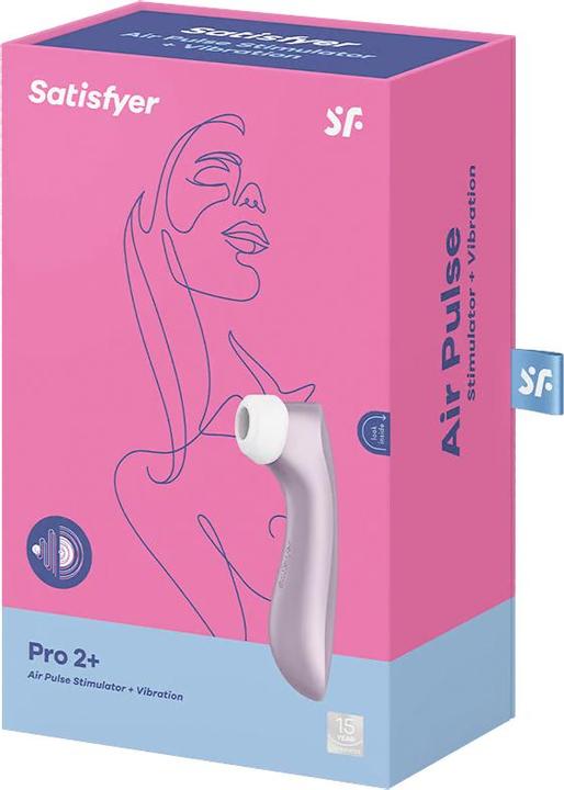 Actual product image Satisfyer Pro 2+ Violet