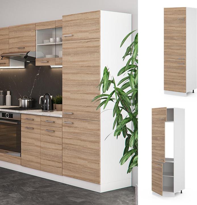 Produktbild Vicco Kühlumbauschrank R-Line (60 x 57.5 x 207 cm)