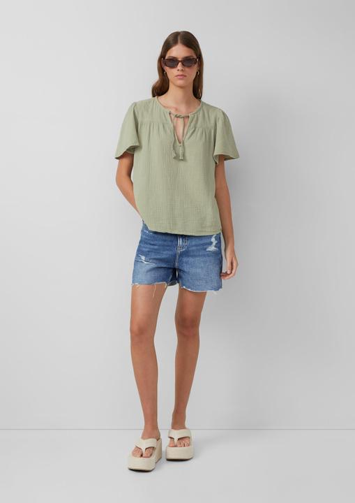 Immagine prodotto s.Oliver Bluse Musselin-Bluse mit Bindeband (44)