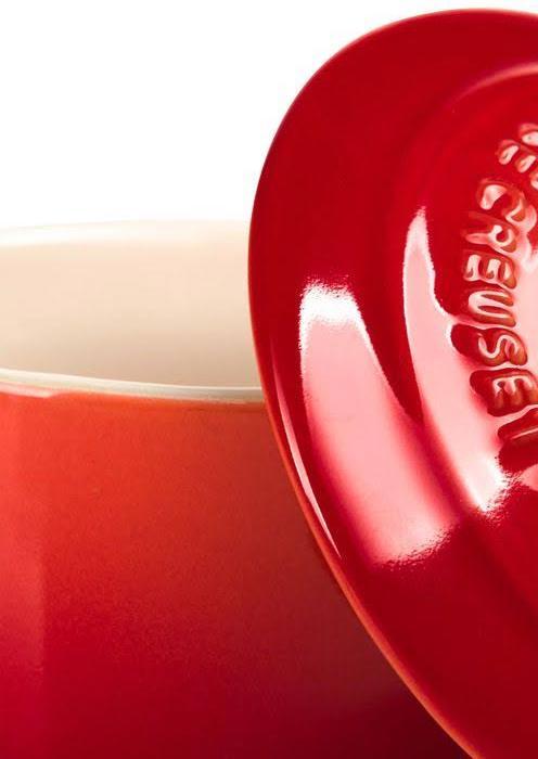 Image du produit Le Creuset Set de 4 mini-cocotte «rouge cerise»