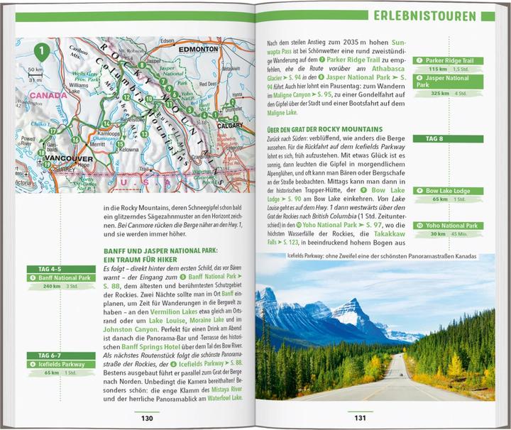 Produktbild Reiseführer Kanada West, Rocky Mountains, Vancouver (Deutsch, Karl Teuschl, 2023)