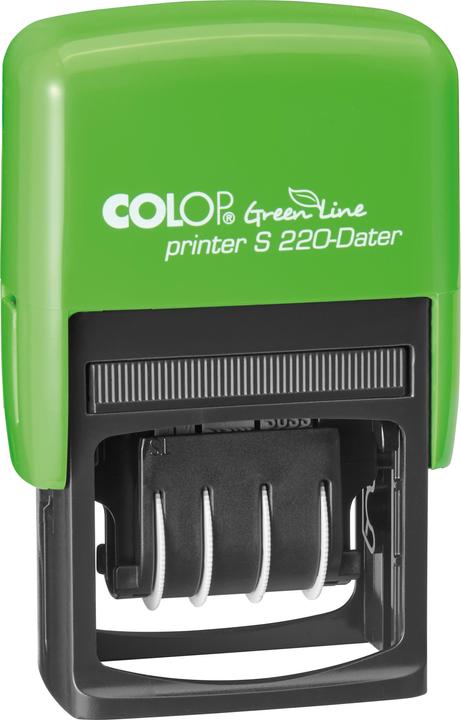 Image du produit Colop Tampon dateur auto-encreur Greenline S220 Dimensions de la surface du tampon : 24 x 4 mm ( Encre...
