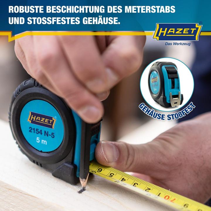 Produktbild HAZET Rollband-Mass 2154N-5 (5 m)