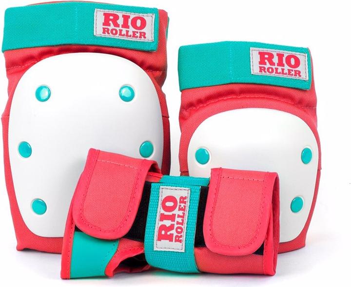 Produktbild Rio Roller Triple Pad Set (L, Handgelenkschoner, Knieschoner, Ellbogenschoner, Einzelstück)