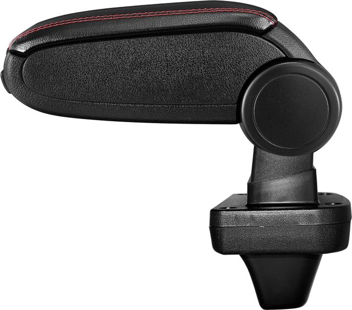 Image du produit Pro-Tec Accoudoir central Opel Astra K avec compartiment de rangement Similicuir noir avec surpiqûres rouges