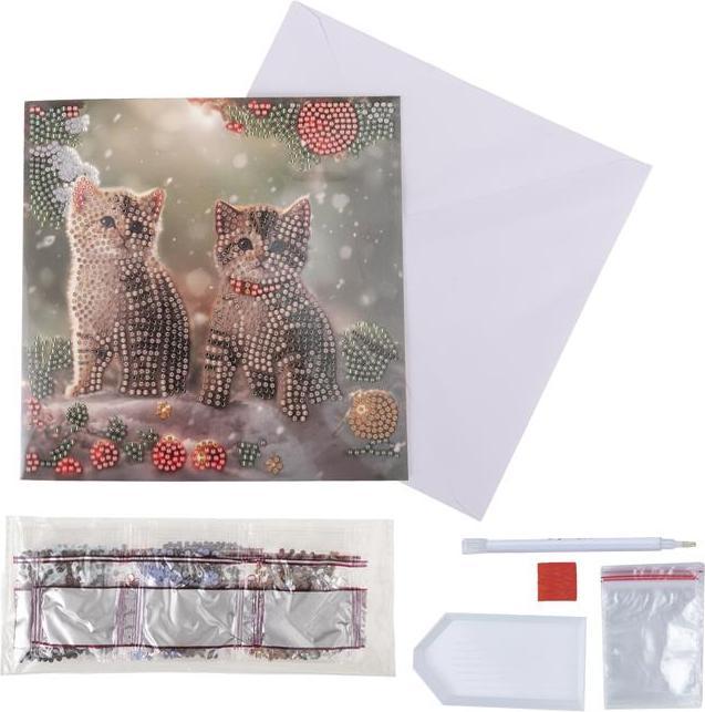 Actual product image Craft Buddy Etching, card 18x18cm Crystal Art